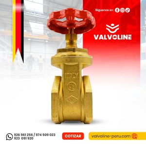 Válvula Compuerta De Bronce Citaly