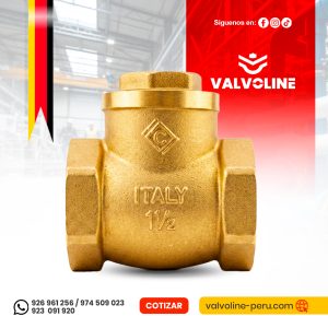 Válvula Check Horizontal Marca Citaly