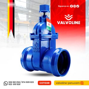 Válvula Compuerta Tipo Luflex Embone Premium de Hierro Dúctil C-ITALY
